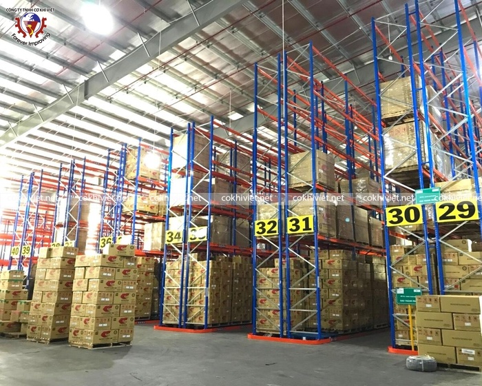 VNA - Very narrow aisle racks