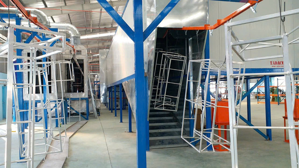 Automated curing ovens