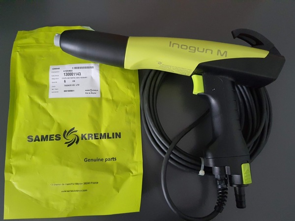 Sames automatic electrostatic powder coating spray gun
