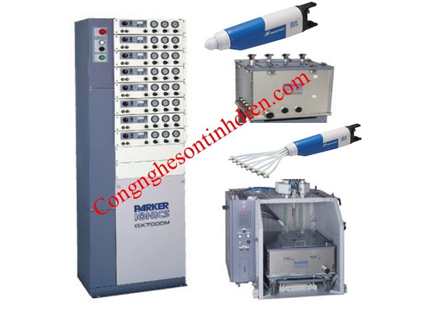 Parker Ionics automatic powder coating systems