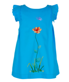 Embroidered dress