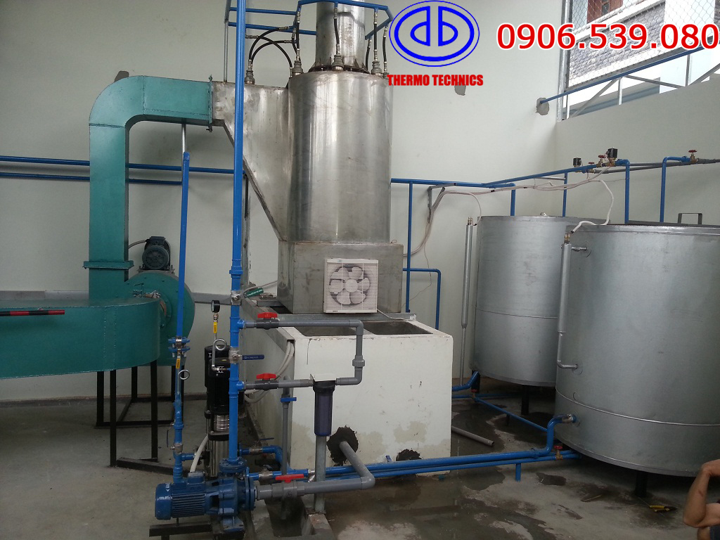 Exhaust fume treatment system