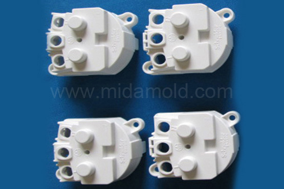 Electric plastic components