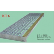 Grating steel floor