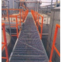 Grating steel floor