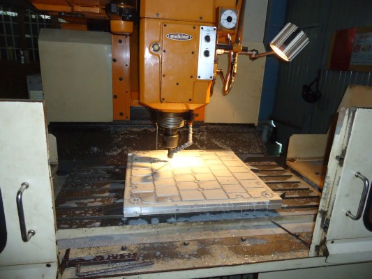 Aluminum mold manufacturing
