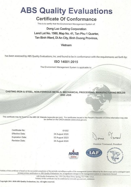 ISO 14001:2015