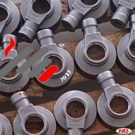 Industrial metal components