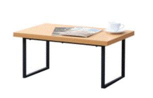 Living room wooden table