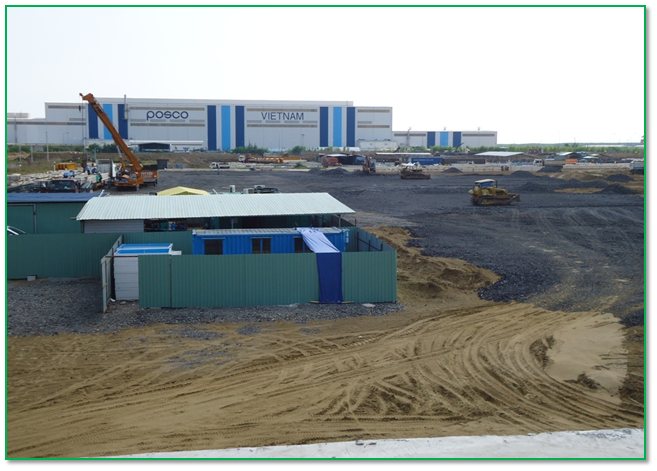 Posco steel factory