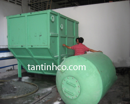 Composite clarifying tanks