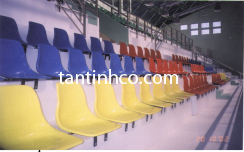 Composite stadium seat
