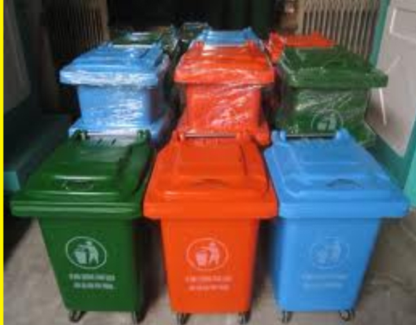 Composite trash cans