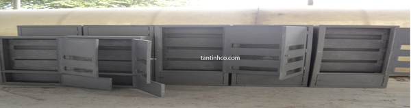 Fireproof composite enclosures