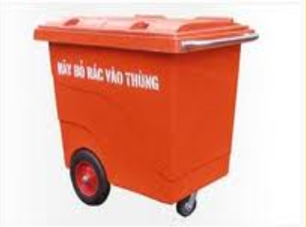 Composite trash trolleys