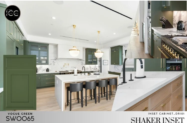 Kitchen cabinets