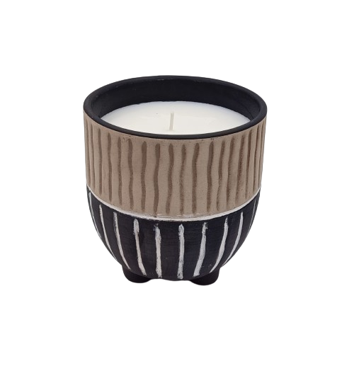 Ceramic candle