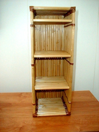BAMBOO CD RACK