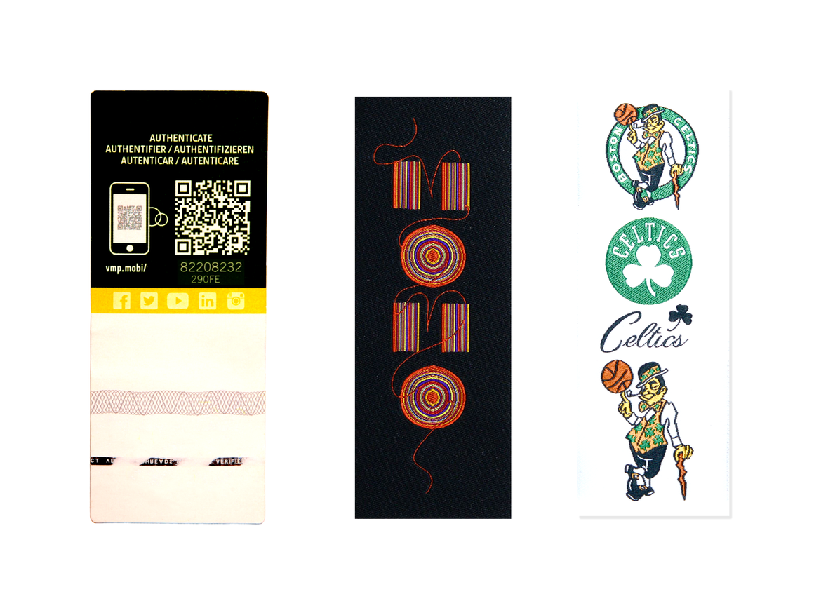Anti-counterfeiting stamps