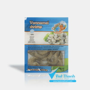 Vannamei shrimp packaging
