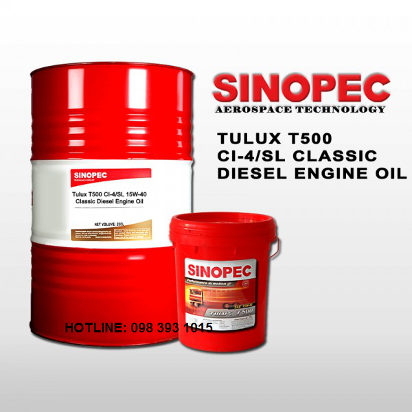 Sinopec Tulux T500 Engine Oil