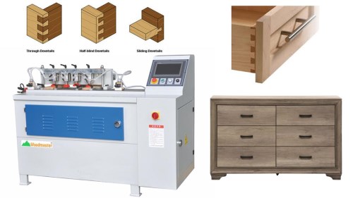 CNC dovetail tenoning machine