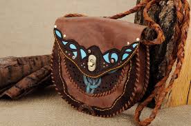 Leather handbag