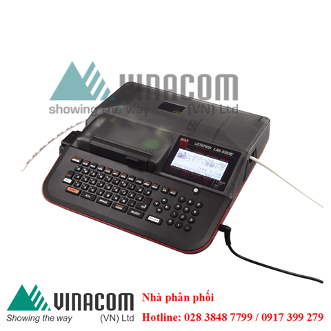 Electronic lettering machine