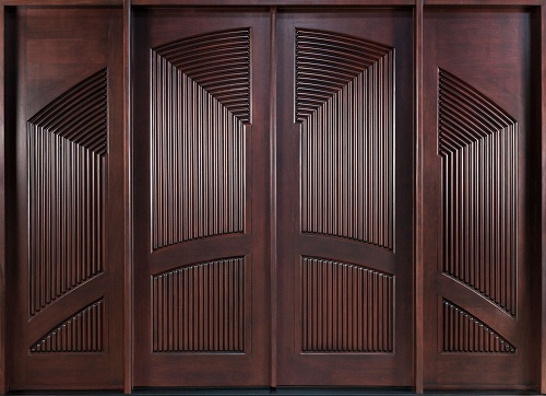 Wooden door