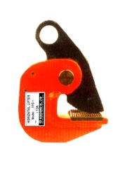 Horizontal plate clamps