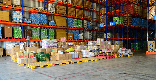 Cross-docking service