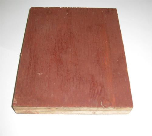 Glue faced formwork