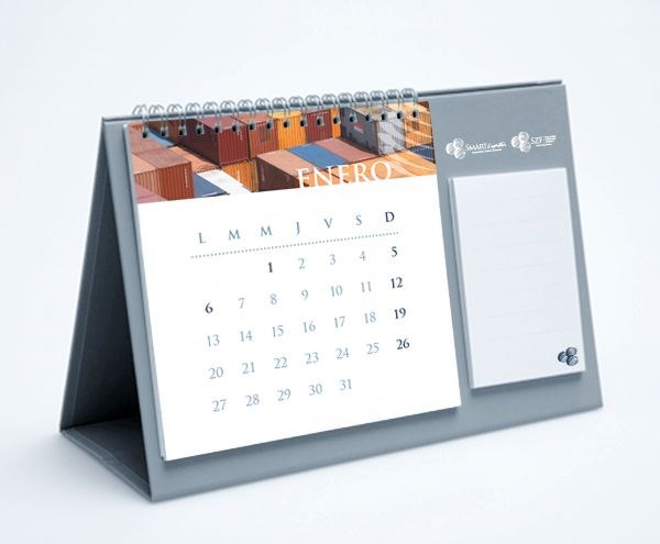 Desk calendar printing