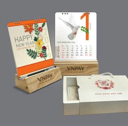 Desk calendar printing