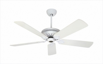 KTP ceiling fan with wood blades