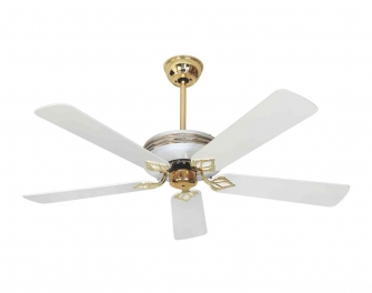 KTP ceiling fan with wood blades