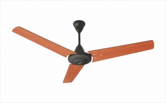 KTP ceiling fan with wood blades