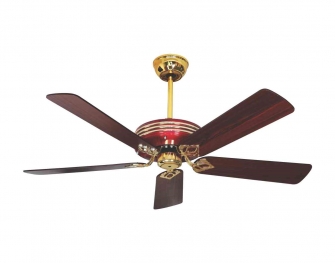 KTP ceiling fan with wood blades