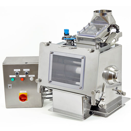 Magnetic drum filtering unit