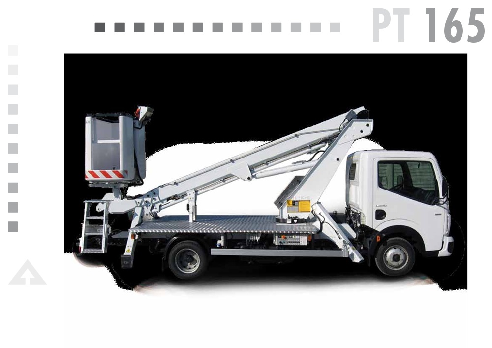 Aerial platform truck