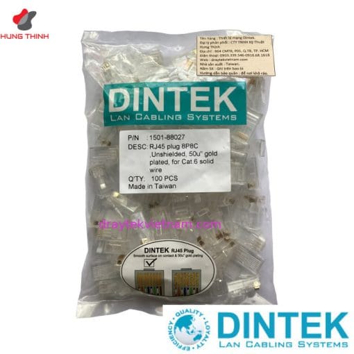 Dintek RJ45 CAT.6 connector