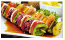 Beef skewer