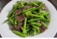 Stir fried pork