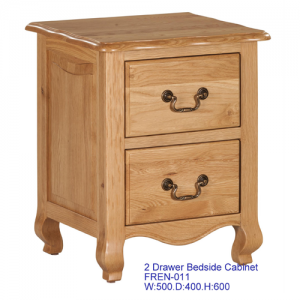 French Oak bedside