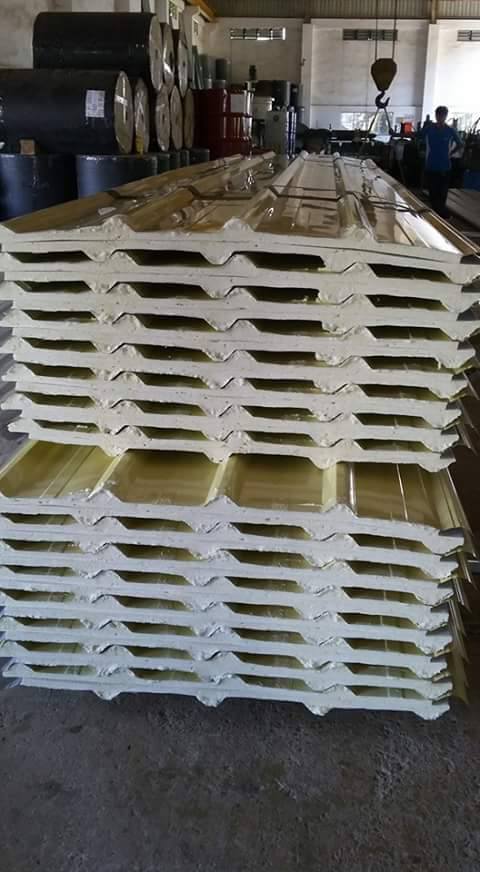 PU corrugated iron