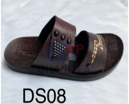 Men leather slipper