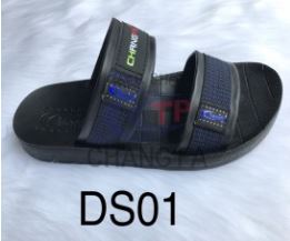Men leather slipper