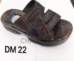 Men leather slipper