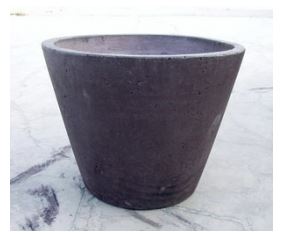 Cement pot