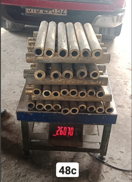 Brass pipe
